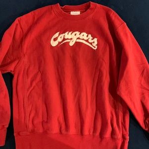 Good condition champion cougars sweatshirt